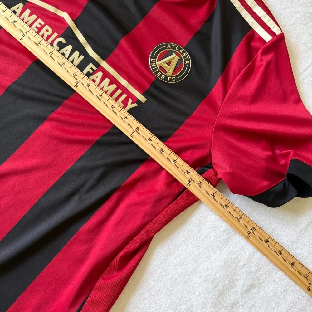 Adidas Atlanta United FC 2017 Inaugural Season Home Jersey Mens 2XL Red Black